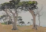 Franz Bischoff, Carmel Scene