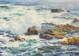 Anna Althea Hills, The Surging Sea - Laguna Beach at Coward's Cove