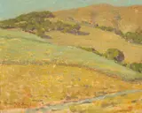 Afternoon (Study) by Granville Redmond, 1917, oil on canvas, sold Apr 2005