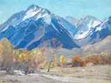 Hanson Puthuff, A Desert Landscape in Winter