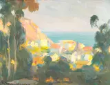 Jean Mannheim, Sunset on the Santa Monica Bluffs