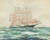Gordon Grant, The 'Thermopylae' at Sea