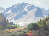 Ralph Love, Sierra Spring, oil on canvas