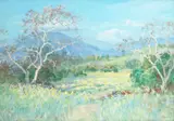Frank Montague Moore, Mount Baldy and Sycamores (No. 471)