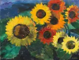 Emil Nolde, Leuchtende Sonnenblumen