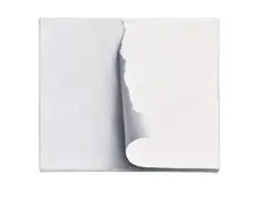 Gerhard Richter, Umgeschlagenes Blatt, 1966, Öl auf Leinwand