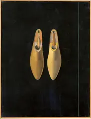Konrad Klapheck, ähnliche Eltern, 1957, Öl auf Leinwand