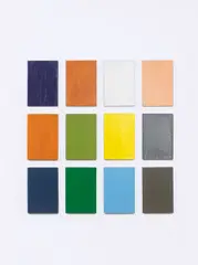 Günther Förg, Ohne Titel, 1987, 12-teilig: Acryl auf Blei auf Holz
