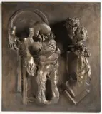 František Štorek, A Relief, 1980, bronze