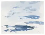 Untitled by Sister Mary Corita Kent, 1985, Watercolor on paper, sold Jan 2021