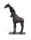 Stephan Balkenhol, Giraffe und Mann