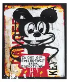 Greg Haberny, In Case of Emergency Break Everything, 2012, Mixed-media on paper