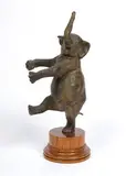 Andrea Spadini, Elephant, c. 1960, Patinated bronze