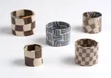Peter Shire, Cups (5), Glazed ceramic