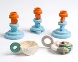 Peter Shire, Group (5), Glazed earthenware