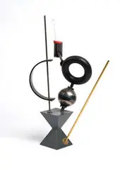 Peter Shire, Untitled, 1991, Metal assemblage with painted components
