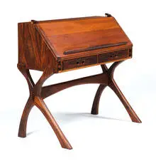 Baulines Craft Guild, Desk, Walnut