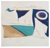 John Baldessari, White X Sign, 1963, Oil on canvas