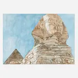 Philip Pearlstein, The Sphinx, 1979, etching and aquatint in colors on BFK Rives