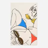 Ella Kruglyanskaya, Untitled, 2014, screenprint in colors