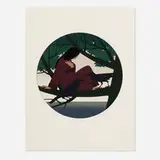 Will Barnet, Circe II, 1980, screenprint in colors