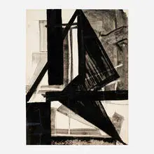 Vaclav Vytlacil, Untitled, gouache and watercolor on paper