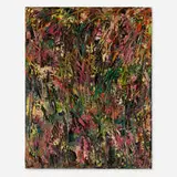 William Buchanan, Abstract Composition, oil on canvas board