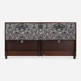 Edward Wormley, King-sized headboard, model 4588