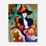 Peter Max, Brown Lady Version VI #110