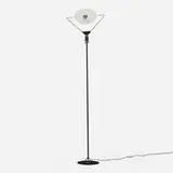 Carlo Forcolini, Polifemo floor lamp, c. 1983, enameled steel, glass