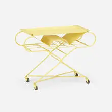 attribution Mathieu Matégot, Trolley, c. 1955, lacquered steel