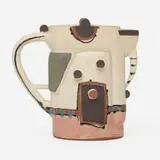 Judith Zieve, Pitcher, glazed earthenware