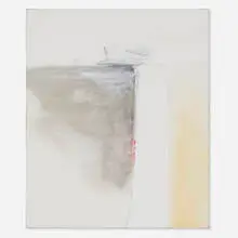 Sand and Clouds by Meir Ben-Zeev, 2005, oil on canvas, sold Jun 2024