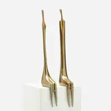 Aharon Bezalel, Tiny Couple, 1984, brass