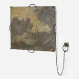 Anthony Gorny, Der Vogelsteller (Thomas Couture) after Dresden 2-13-45 (from the Tavolette Units series), c. 1993, mixed media