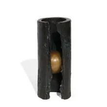 Gottfried Honegger, Untitled (Ball in a Split Tube), 1970s,