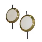 wall sconces, pair by Stilnovo, Italy, sold Feb 2022