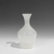 mezza filigrana vase by attribution Archimede Seguso, Italy, sold Feb 2022