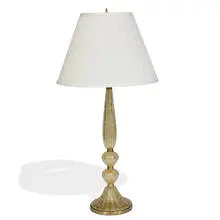 table lamp by Barovier & attribution Toso, Italy, sold Feb 2022