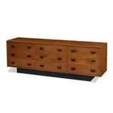Inter-Continental Design Ltd., dresser and nightstands, pair, Canada