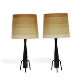 attribution Paul McCobb, table lamps, pair