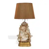 Carole Stupell, large Rock Crystal table lamp