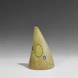 High Speed Cone vase by Richard Marquis and Ro Purser, sold Feb 2022