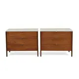 Florence Knoll and Richard Schultz, dressers, pair