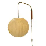 Bubble wall lamp by George Nelson & Associates, sold Feb 2022