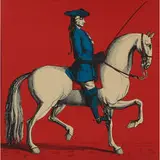 Robert Bushong, framed screenprint