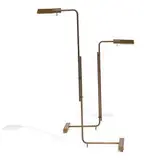 Cedric Hartman, Low Profile Luminaire adjustable floor lamps, pair, model 1UWV