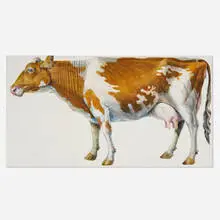 Don Nice, Cow, 1969, oil on canvas