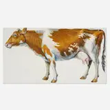 Don Nice, Cow, 1969, oil on canvas