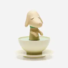 PupCup by Yoshitomo Nara, 2003, molded plastic, sold Oct 2019